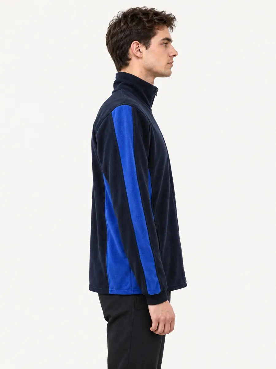 Lacivert-Saks Polar Mont — Yan görünüm
